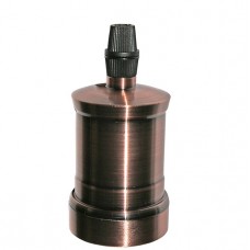 Ντουί Ε27 Αλουμινίου Ροζ Αντικέ 16-162664